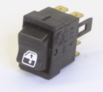 Window switch black, Croma Thema (176423780), FIAT / Lancia Original